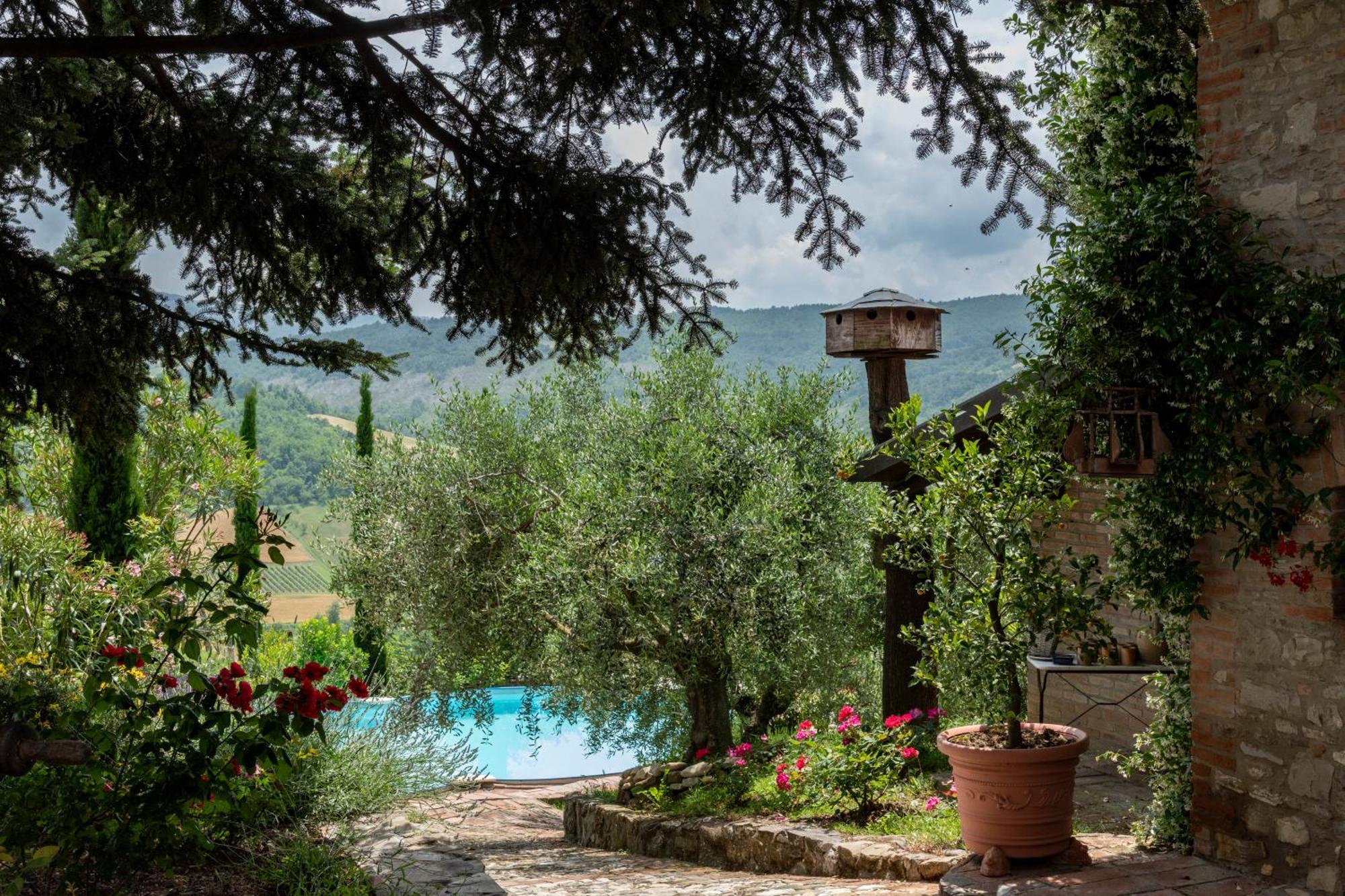 Гостевой дом Cascina La Buca Castello di Serravalle Экстерьер фото